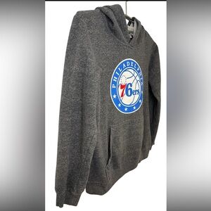 Philadelphia 76ers Gray Hooded Sweatshirt